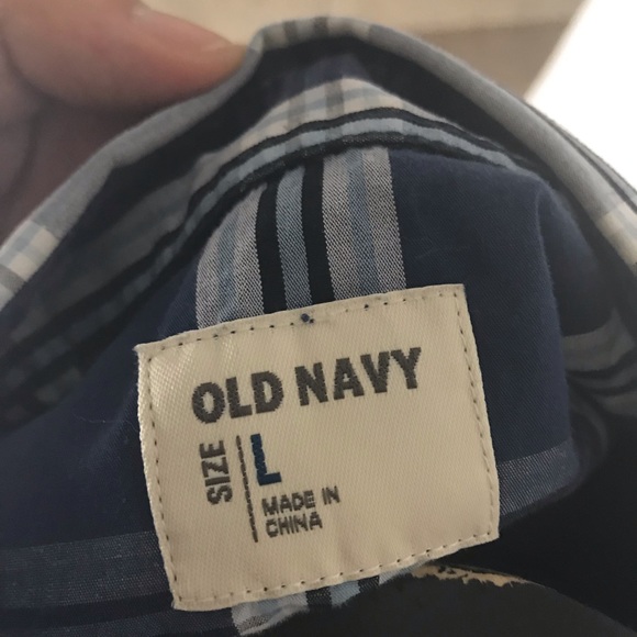 Men’s button up plaid casual shirt - Picture 5 of 5